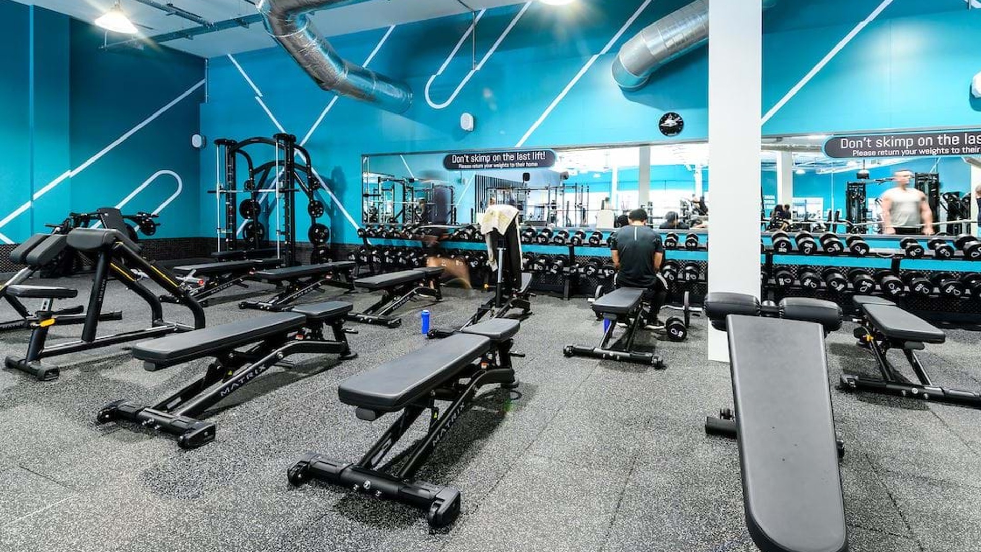 The gym at the other PureGym Bath