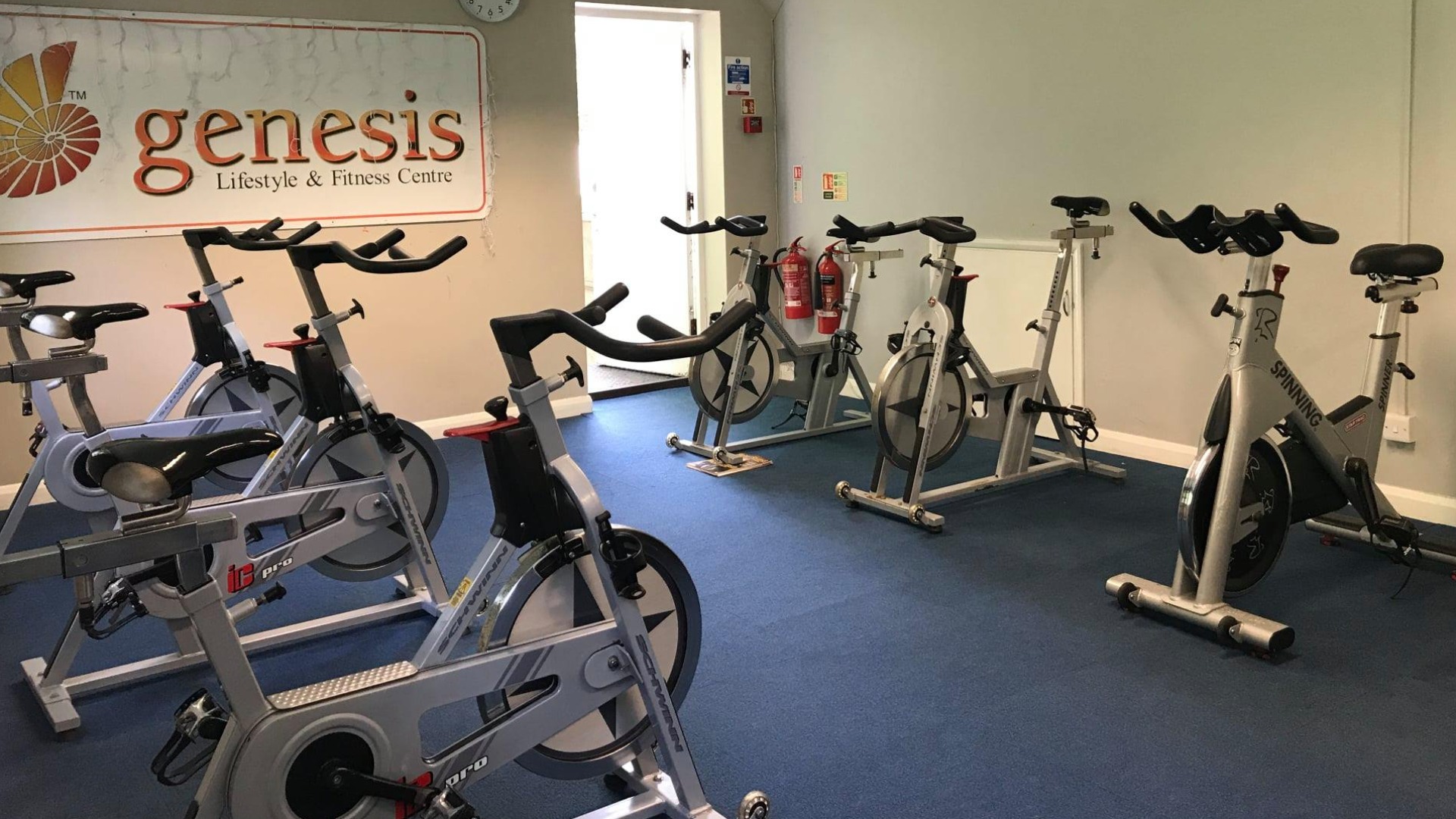 Cardio machines in Genesis Gym Bath